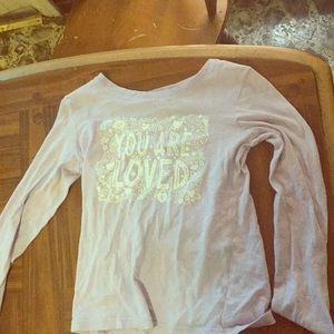 A purple children’s top